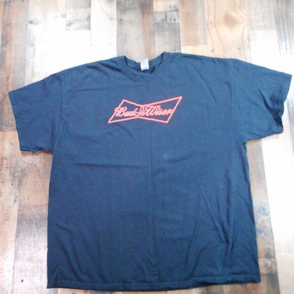 Unique Graphic T "BudIsWiser" on the front "Higher Times" the back. Shirt 2XL - Picture 1 of 5